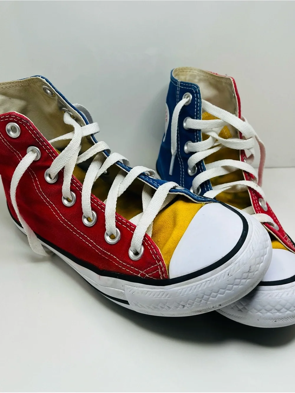 Converse Chuck Taylor All Star Hi Unisex 4 Boy - 6 Girl Multi Colorblock Sneaker